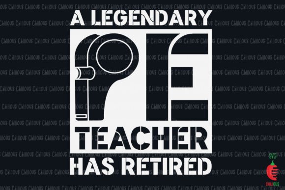 Cool Retired PE Teacher Retirement Graphics