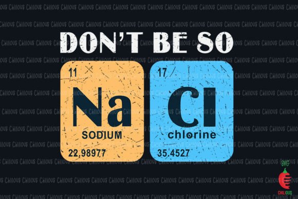 Don't Be So Salty Periodic Graphics and Crafts