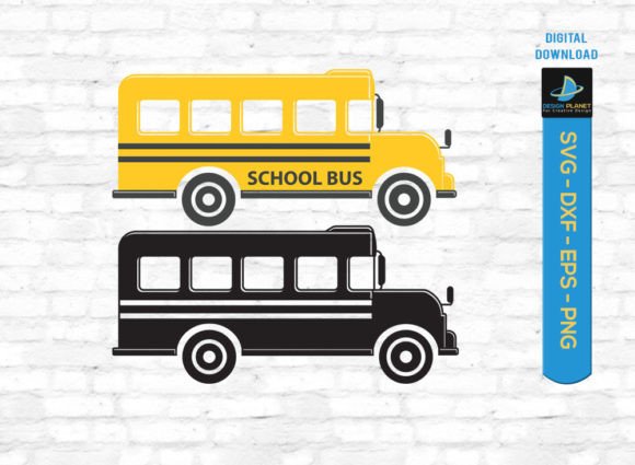 Graphics & Crafts: About School Bus SVG
