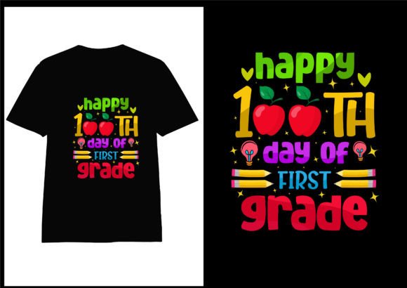 Hundred Day of School Shirt Graphics
